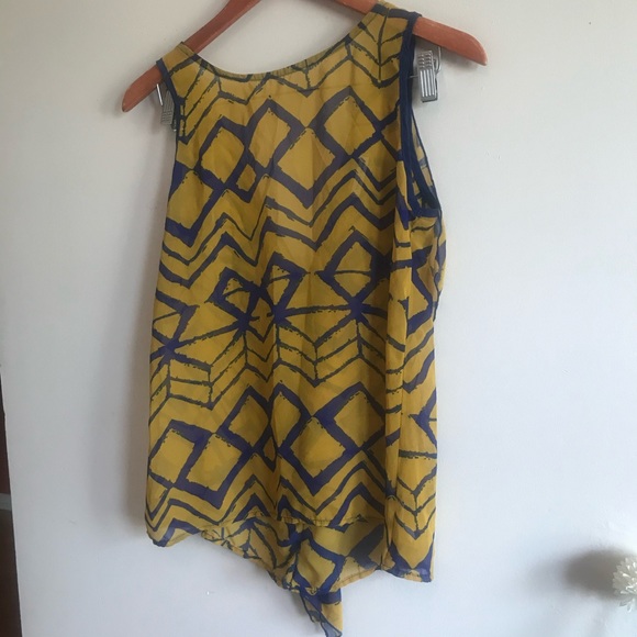 Tea n Rose Blouse Small - Picture 3 of 6